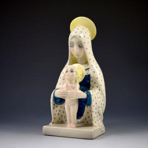 Madonna con Gesù Bambino - Sandro Vacchetti, Manifattura Essevi, 1935-1940 circa